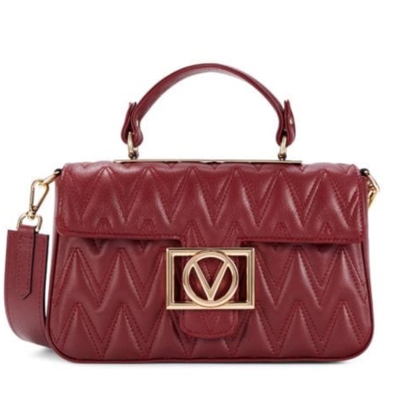 Valentino Handbags - NWT SALE !!Valentino Florence quilt crossbody bag burgundy